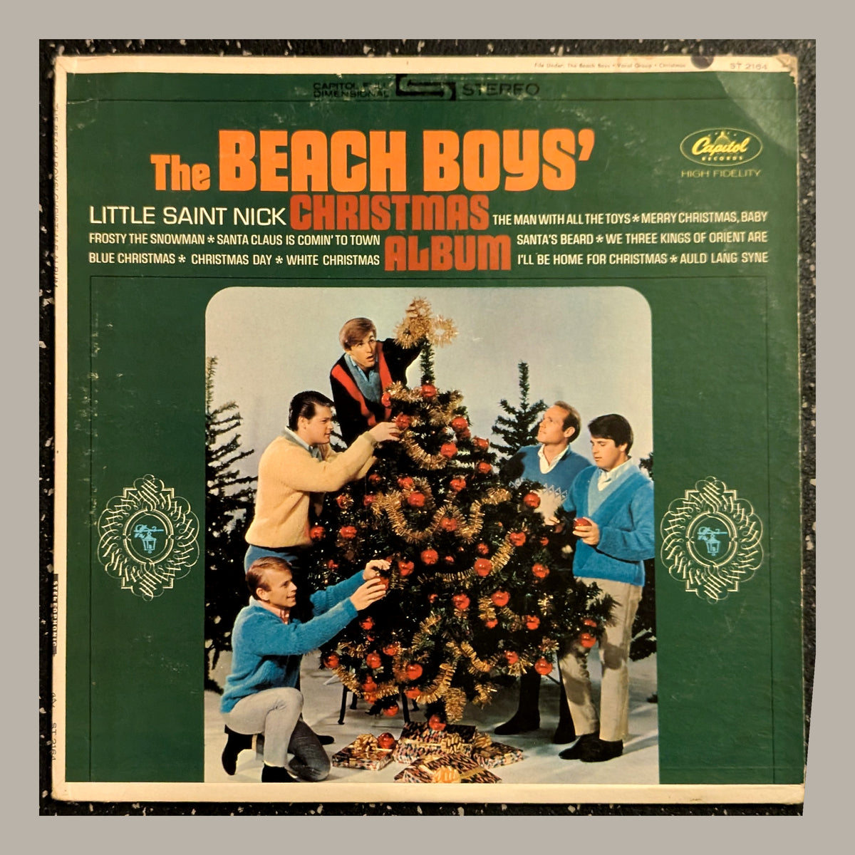The Beach Boys — The Beach Boys' Christmas Album: front of actual copy for sale