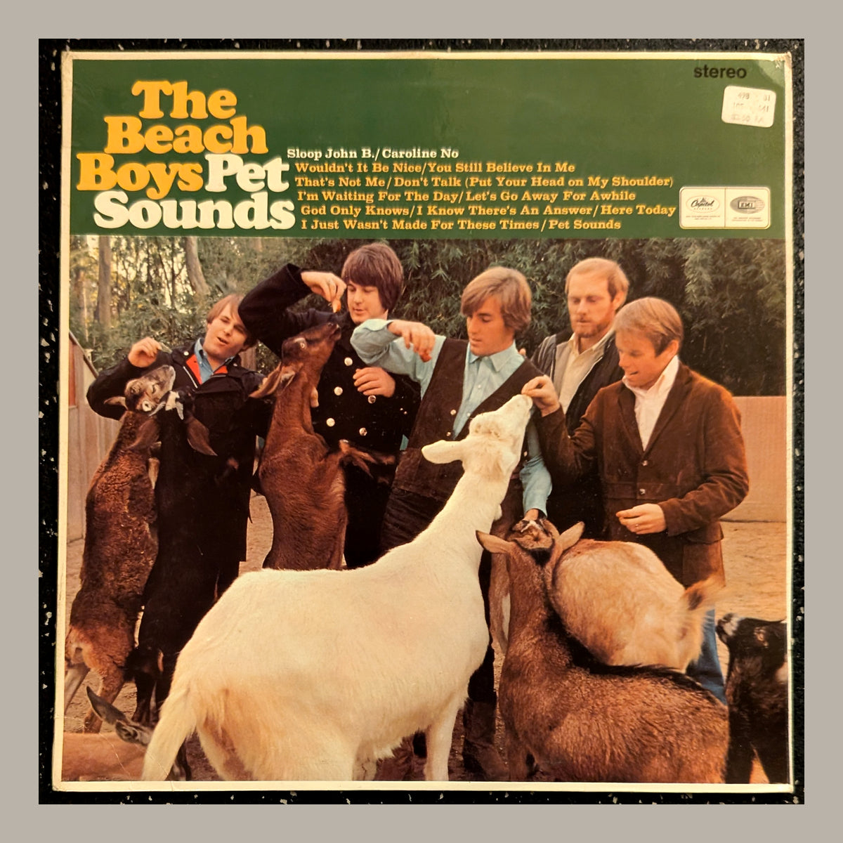 The Beach Boys — Pet Sounds: front of actual copy for sale