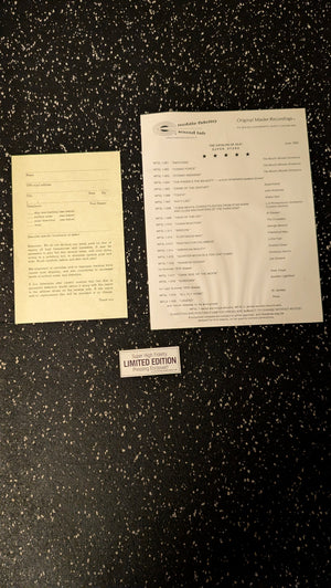 Joe Sample — Rainbow Seeker: Mobile Fidelity catalog, response card and limited-edition sticker