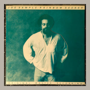 Joe Sample - Rainbow Seeker (Mobile Fidelity MFSL 1-016), actual copy, front album cover, straight and centered in a matching light frame