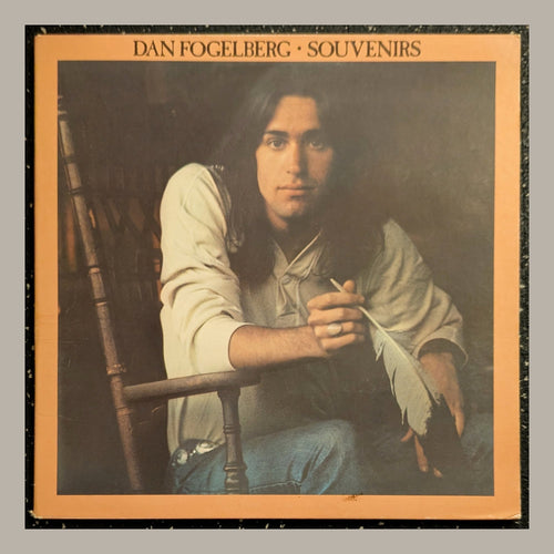 Dan Fogelberg - Souvenirs, actual copy, front album cover, straight and centered in a matching light frame
