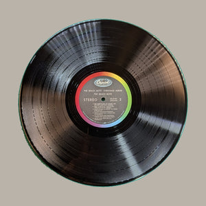 The Beach Boys — The Beach Boys' Christmas Album: record SIDE B, complete rim and upright label; actual copy for sale