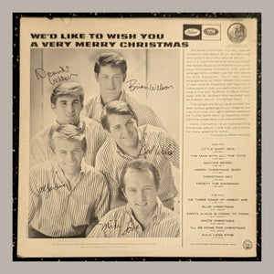 The Beach Boys — The Beach Boys' Christmas Album: back of actual copy for sale