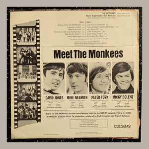 The Monkees — The Monkees: back of actual copy for sale