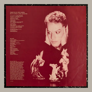 Danny Elfman - So-Lo, actual copy, printed inner sleeve, straight and centered in a matching light frame