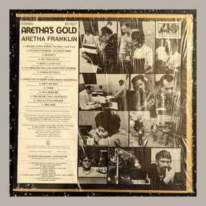 Aretha Franklin — Aretha's Gold: back of actual copy for sale