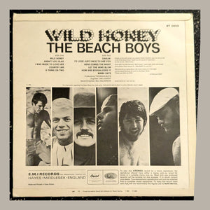 The Beach Boys — Wild Honey: back of actual copy for sale