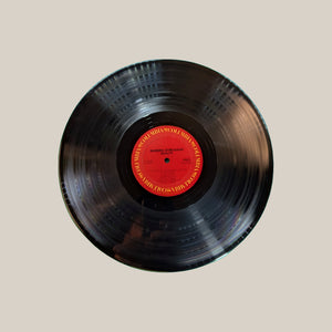 Barbra Streisand: Guilty, actual copy, vinyl label view 2